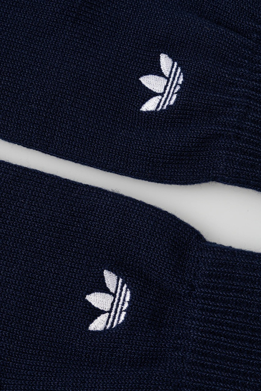 Перчатки adidas Originals Adicolor цвет синий JZ5013 Перчатки adidas Originals Adicolor цвет синий JZ5013