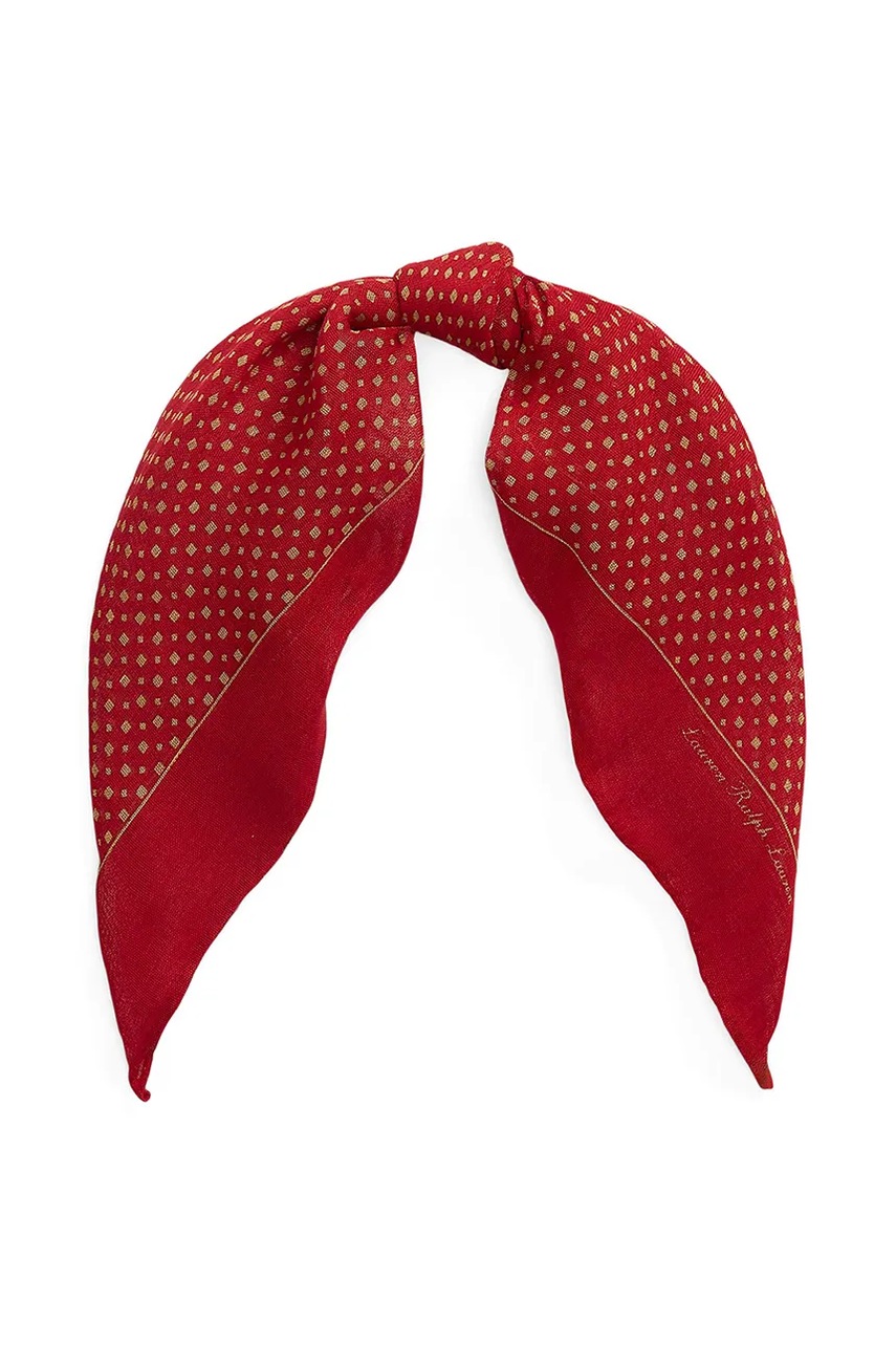 Платок Lauren Ralph Lauren цвет красный 454980715