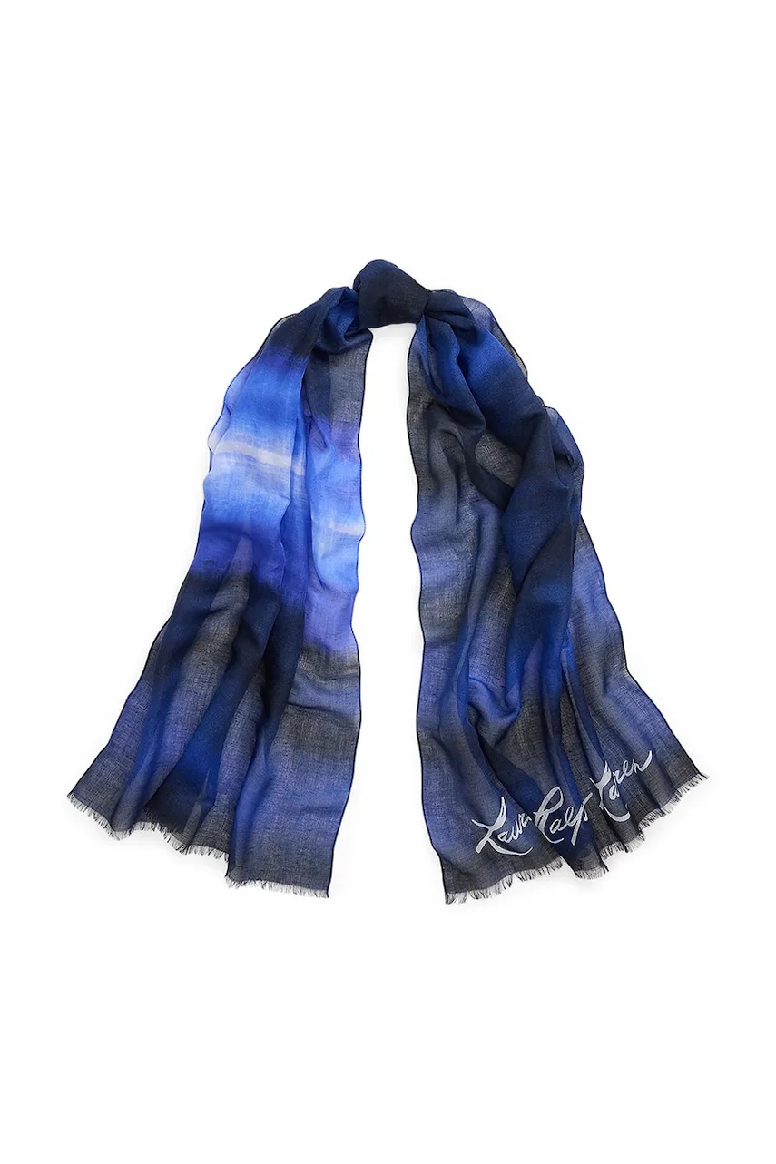 Платок Lauren Ralph Lauren цвет синий 454980727 Платок Lauren Ralph Lauren цвет синий 454980727