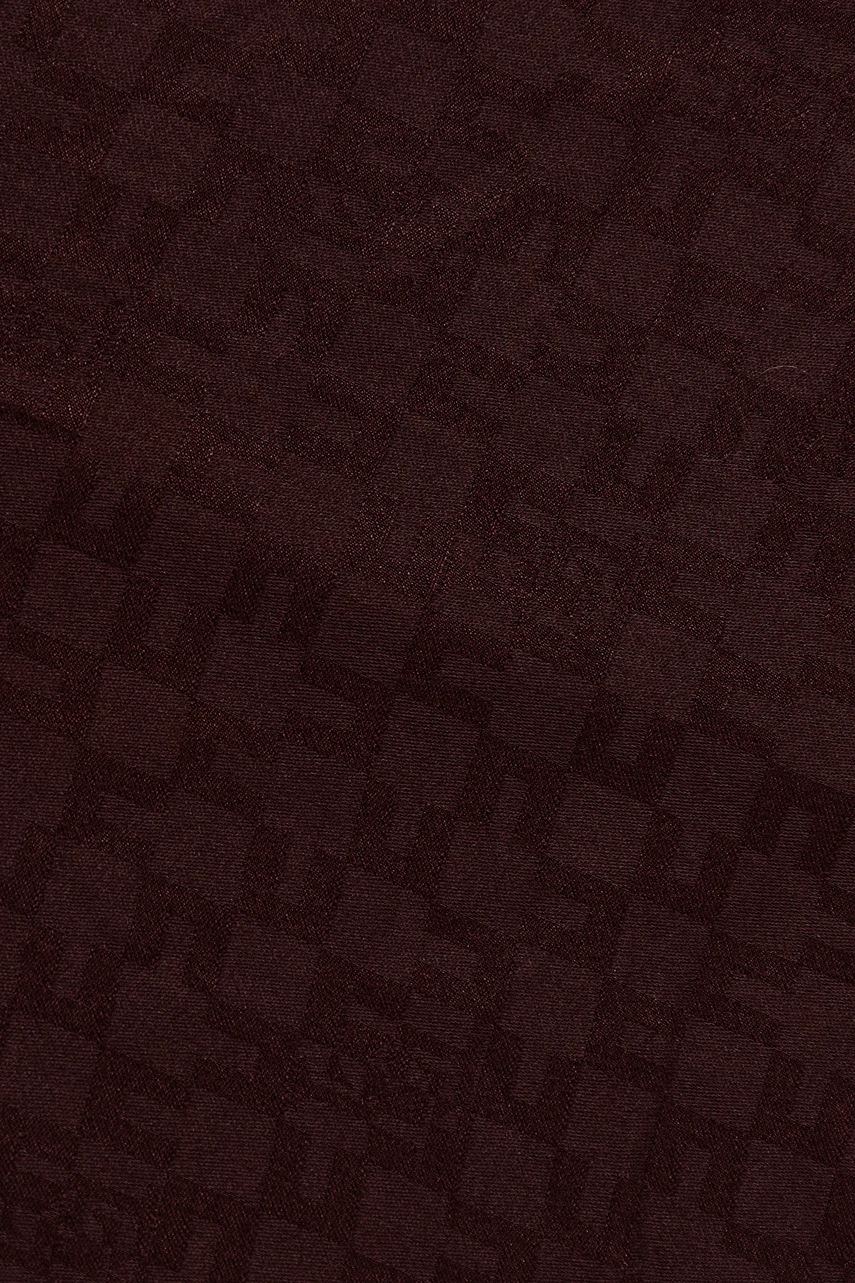 Платок Elisabetta Franchi цвет бордовый однотонный SC10F56E2