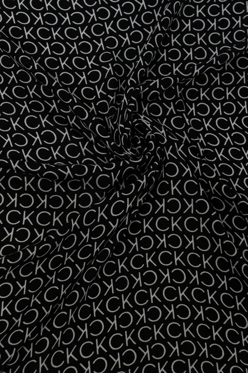 Шарф Calvin Klein цвет чёрный узор LV04F8053G