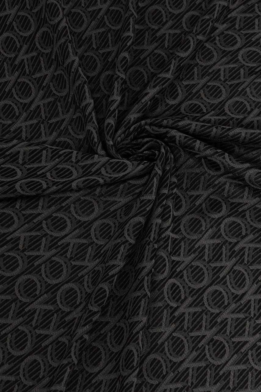 Платок Calvin Klein цвет чёрный узор LV04F8054G