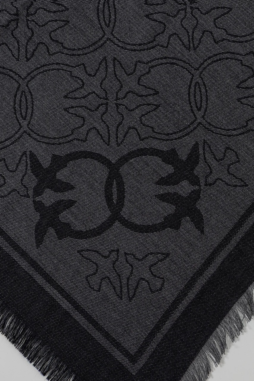Платок Pinko цвет чёрный узор 106017 A2ZH