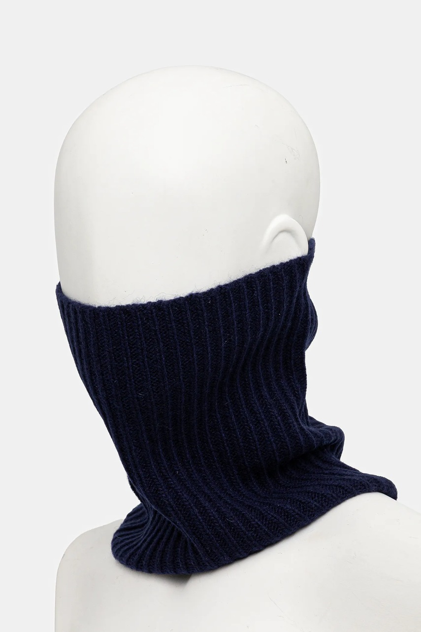 Снуд с добавлением шерсти United Colors of Benetton цвет синий однотонный 1344DU01M