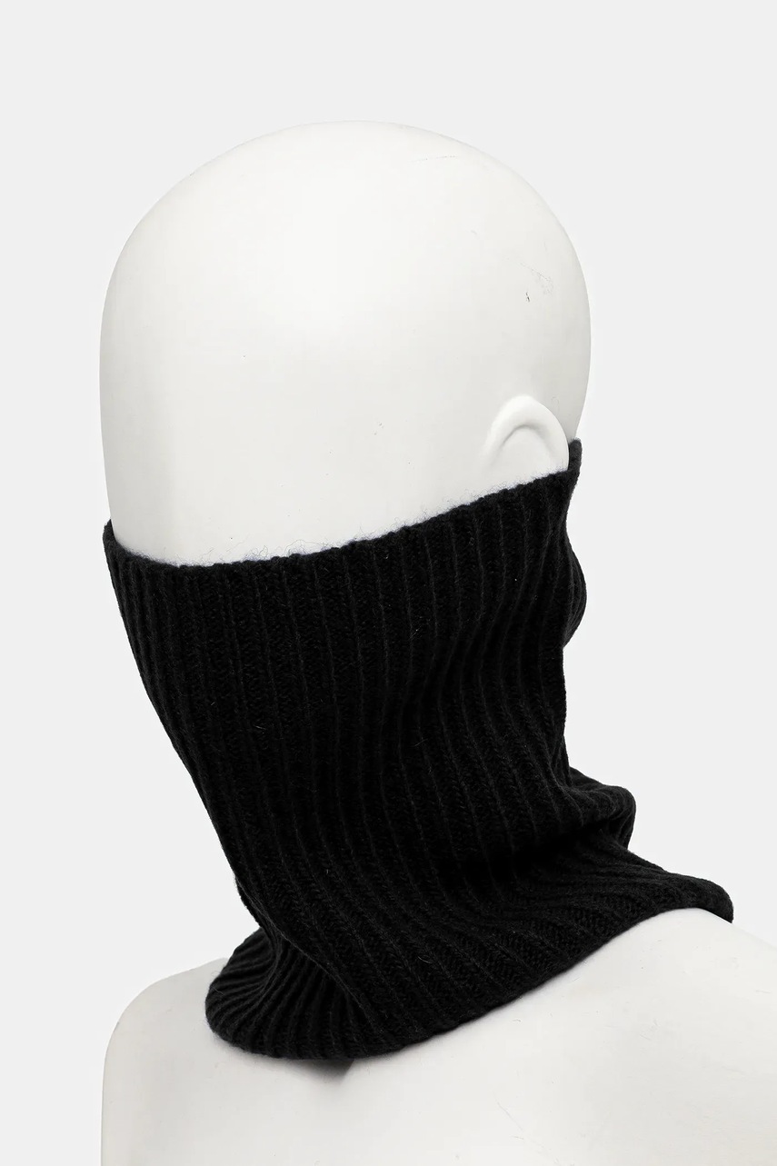 Снуд с добавлением шерсти United Colors of Benetton цвет чёрный однотонный 1344DU01M