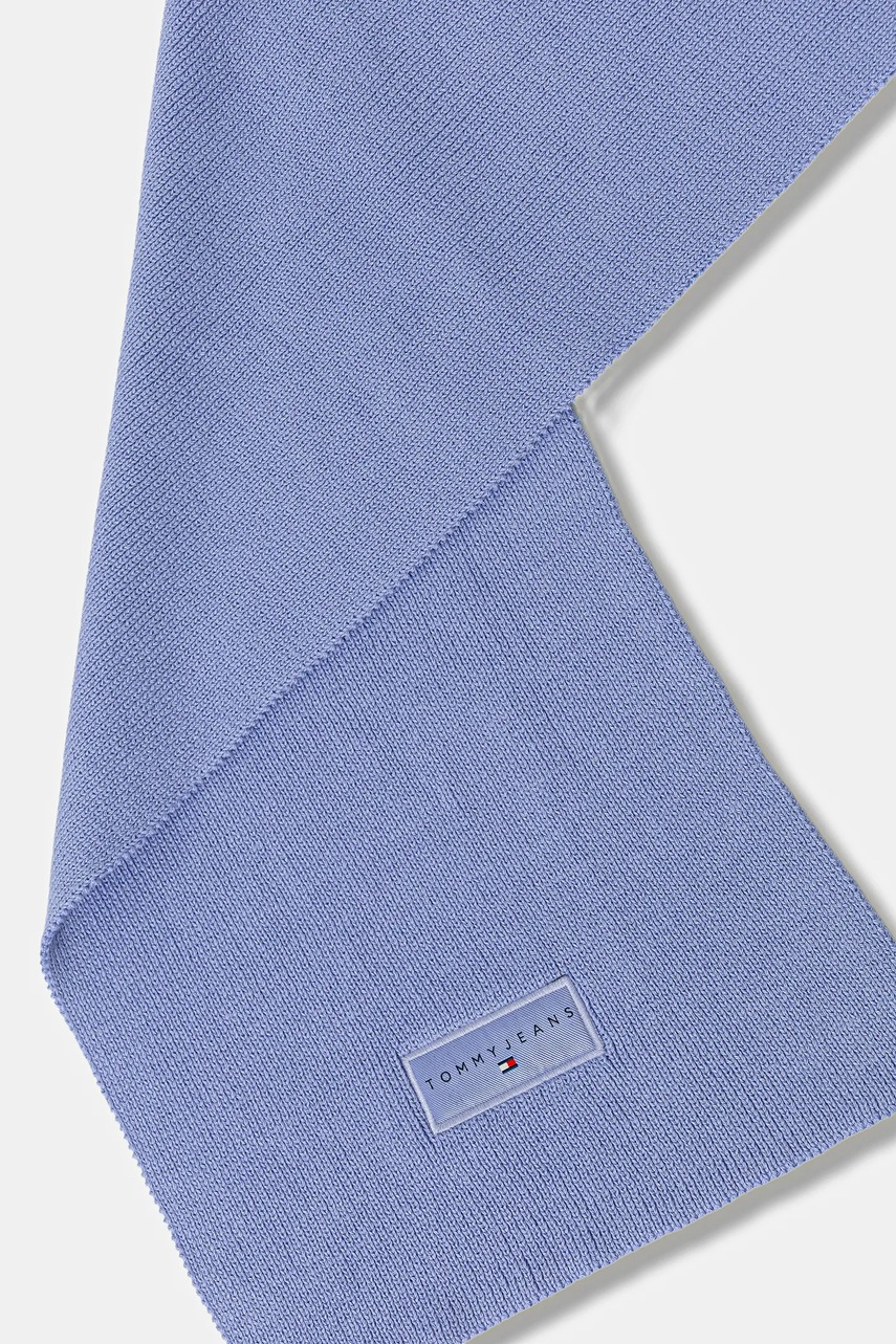 Хлопковый шарф Tommy Jeans однотонный AW0AW18209