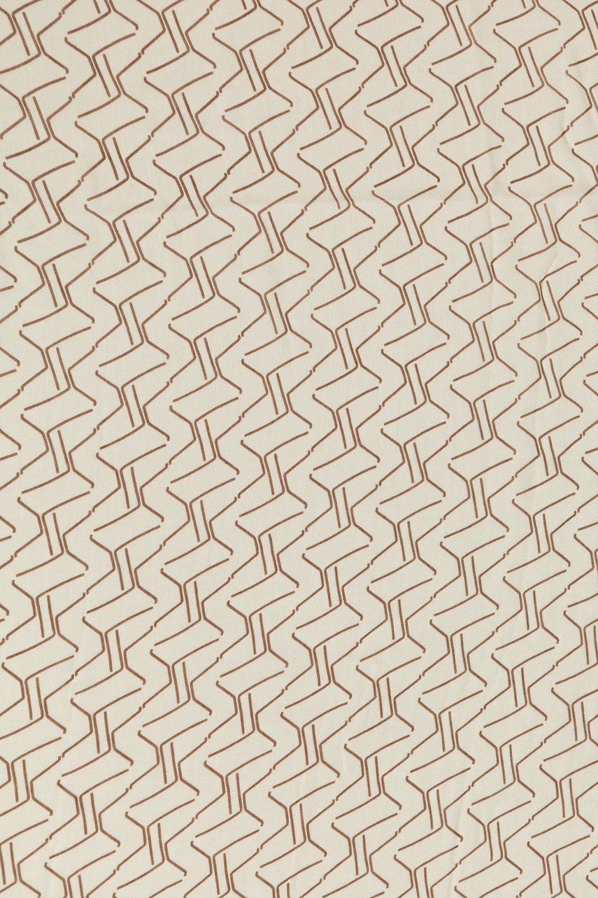 Платок с примесью шерсти MM NEVADA цвет бежевый узор 2526546018600