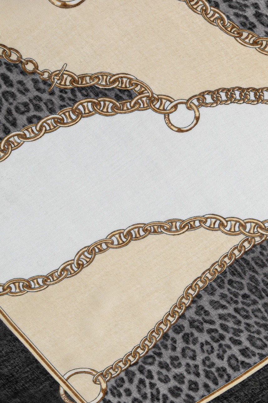 Платок Liu Jo цвет чёрный узор 2F5074.T0300