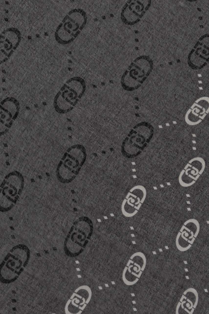 Шарф Liu Jo цвет серый узор 2F5080.T0300