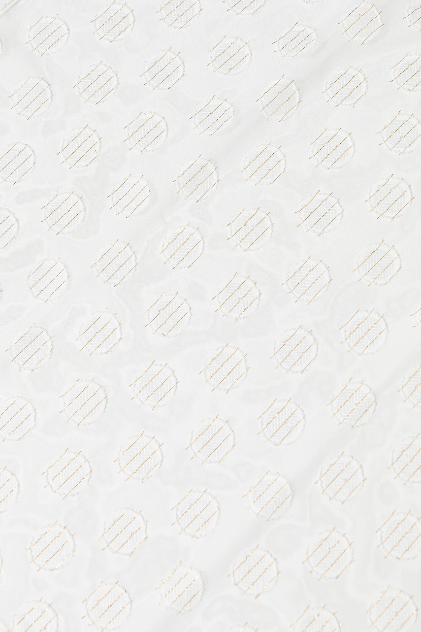 Шарф Morgan цвет белый с аппликацией 5JAPOI