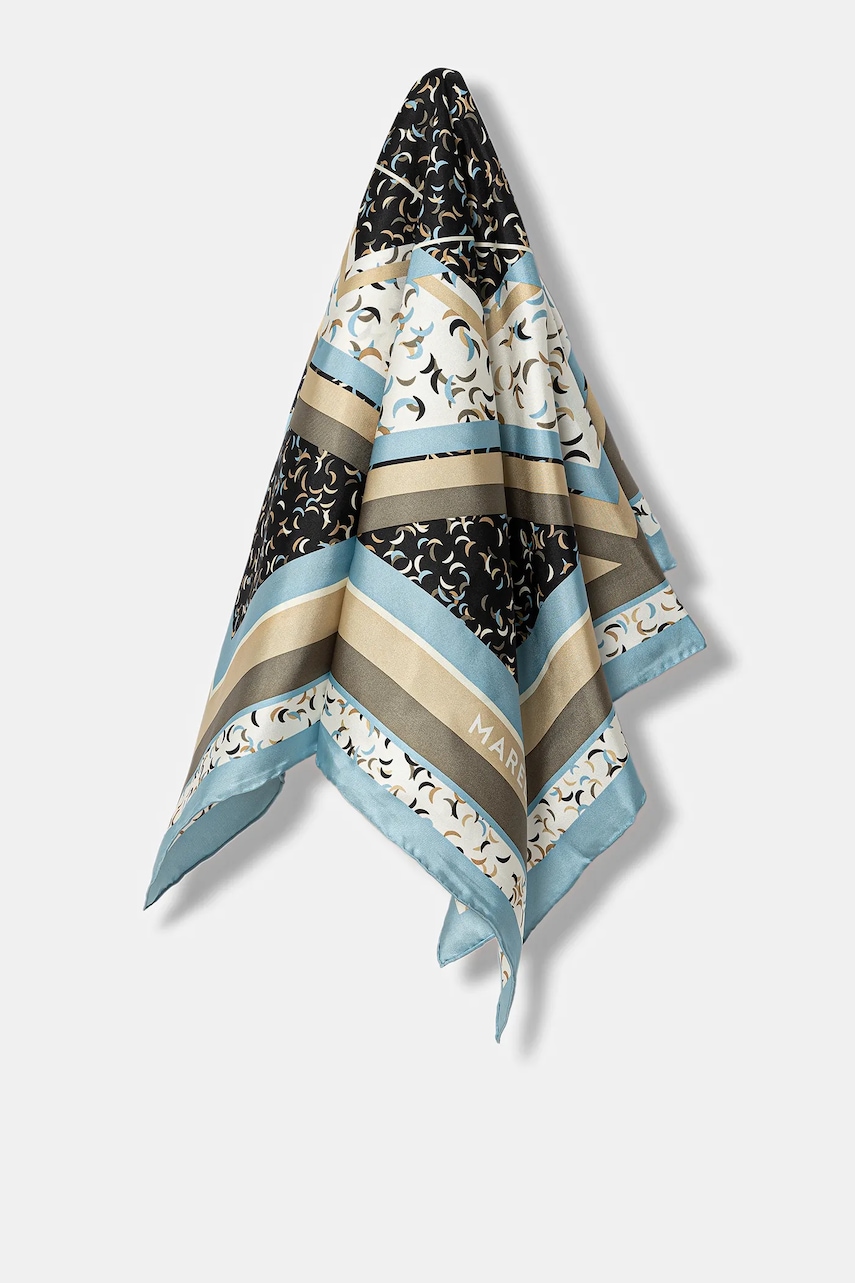 Marella eșarfă de mătase cu imprimeu, 2523546126200