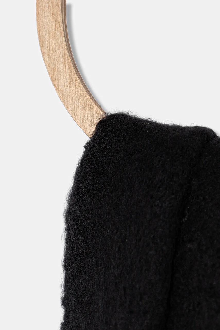 Шарф Karl Lagerfeld Jeans цвет чёрный однотонный A4W33101