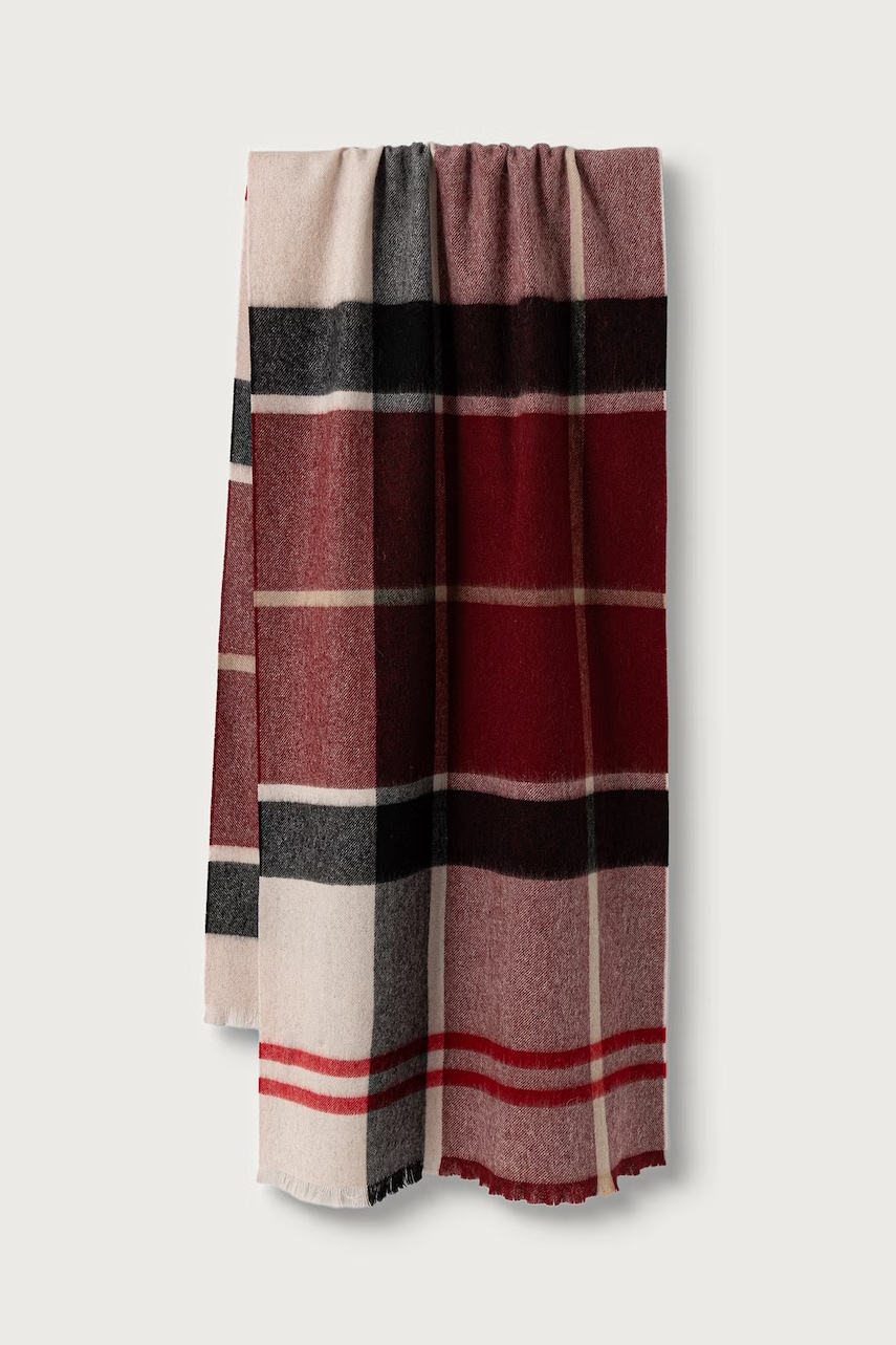 Barbour  fular de damă din lână Rosefield