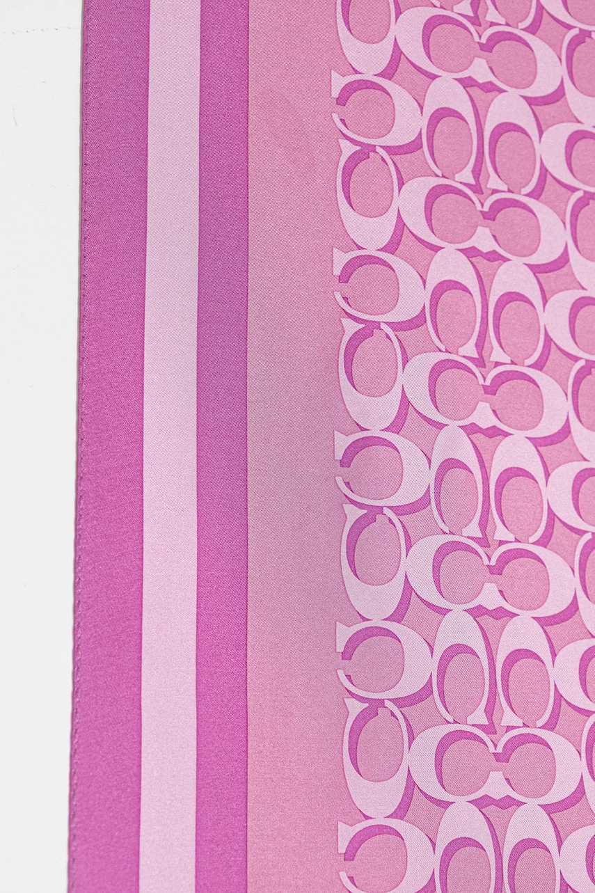 Hedvábný šátek Coach