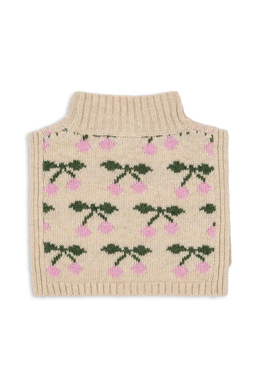 Детский снуд Konges Sløjd BELOU NECKWARMER цвет бежевый однотонный KS103714 Детский снуд Konges Sløjd BELOU NECKWARMER цвет бежевый однотонный KS103714
