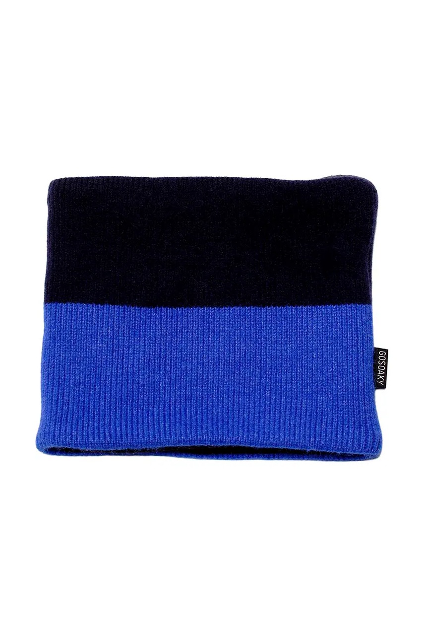 Детский снуд Gosoaky BEE REAL цвет синий узор 252.9.2.942