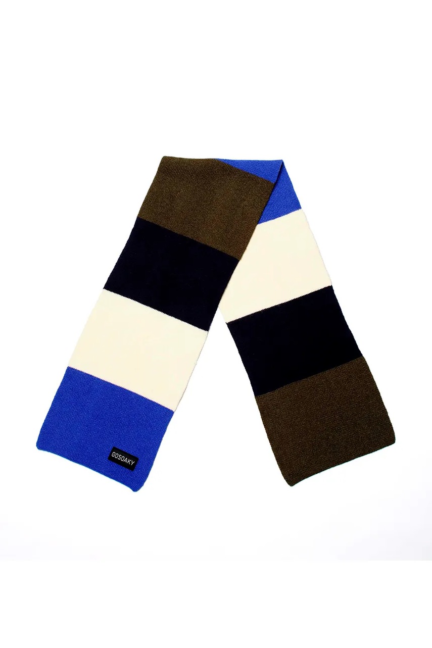 Детский шарф Gosoaky BULL PARADE цвет синий узор 252.9.2.952