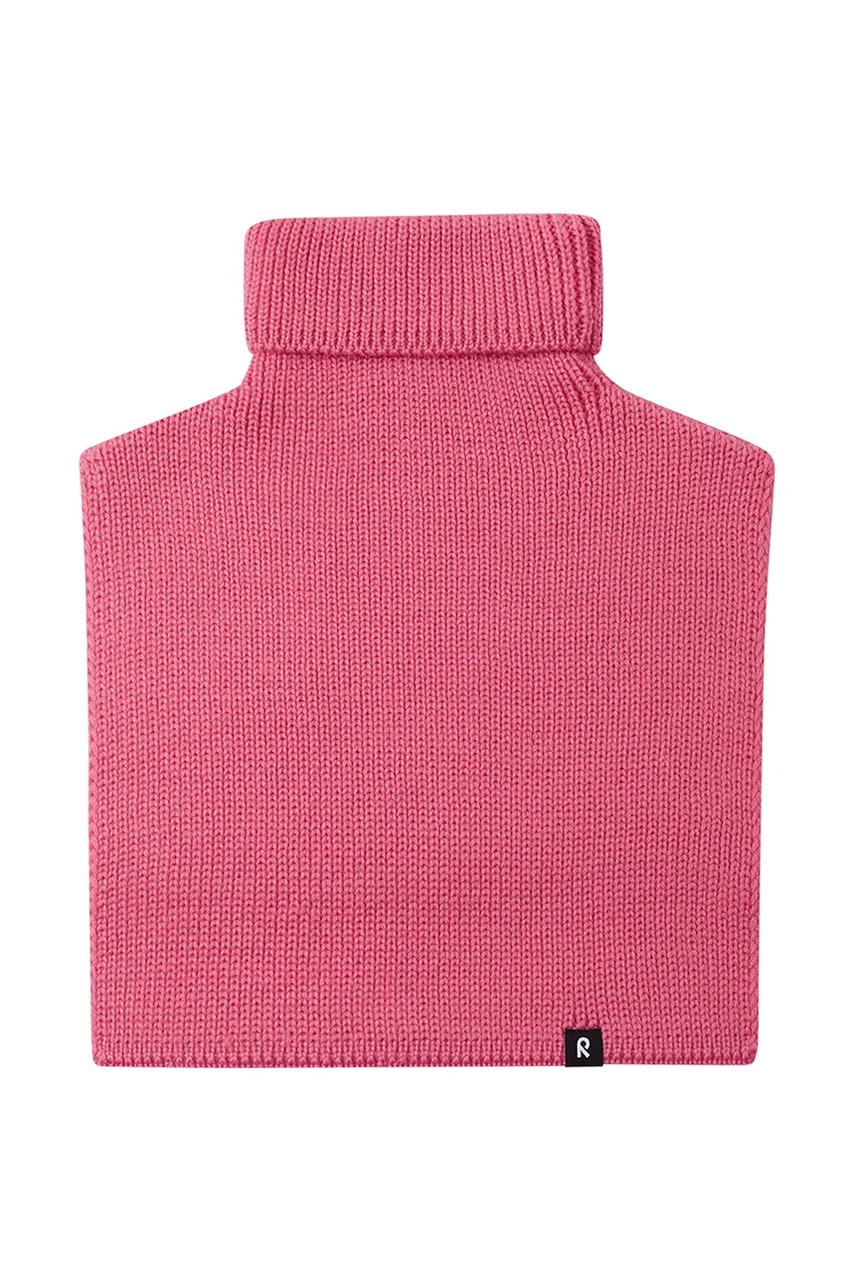 Детский снуд с добавлением шерсти Reima Kaulain цвет розовый однотонный 5300235B