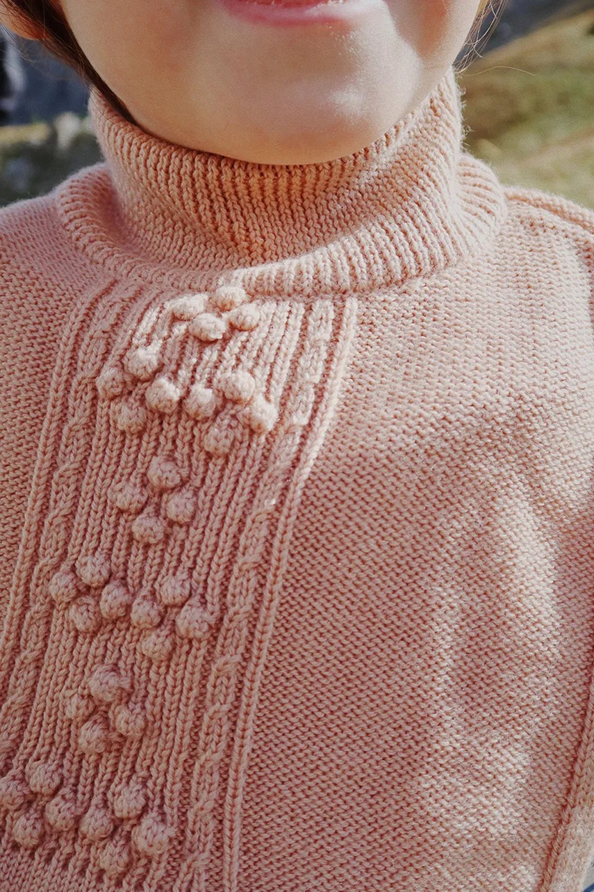 Παιδική μάλλινη κουκούλα Konges Sløjd CABBY NECKWARMER φωτογραφία