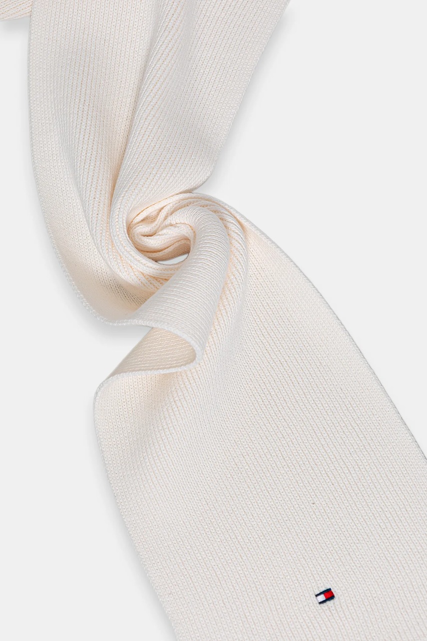 Дитячий шарф Tommy Hilfiger колір білий однотонний AU0AU01566