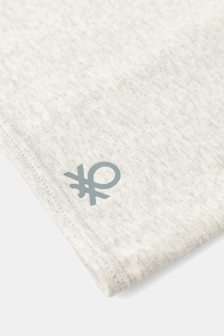 Детский снуд United Colors of Benetton цвет серый меланж 6HMQGU00C