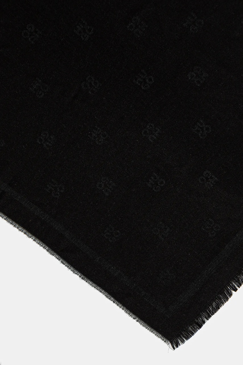 Шарф HUGO цвет чёрный узор 50519099