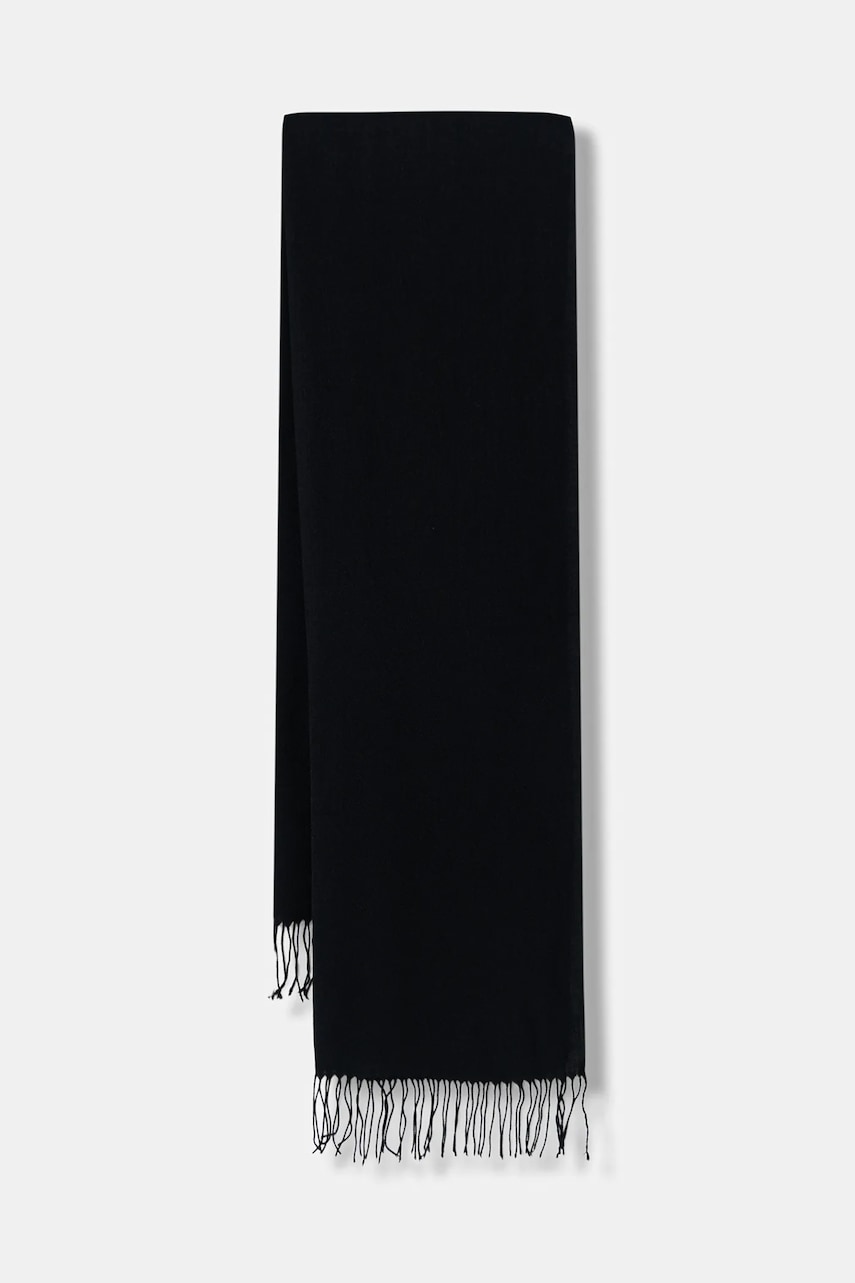 Sisley fular culoarea negru, uni, 6GLYSU00U