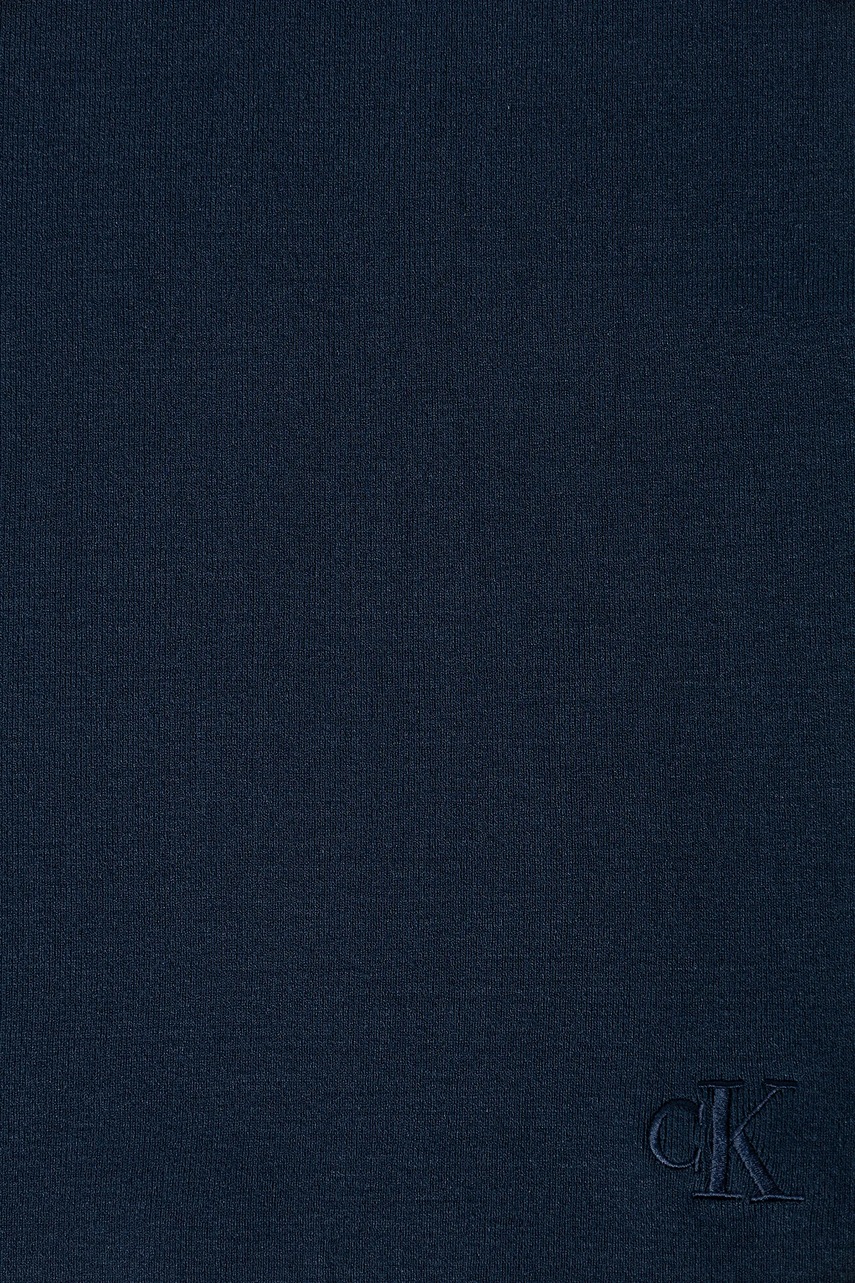 Шарф Calvin Klein цвет синий однотонный LV04D8021G