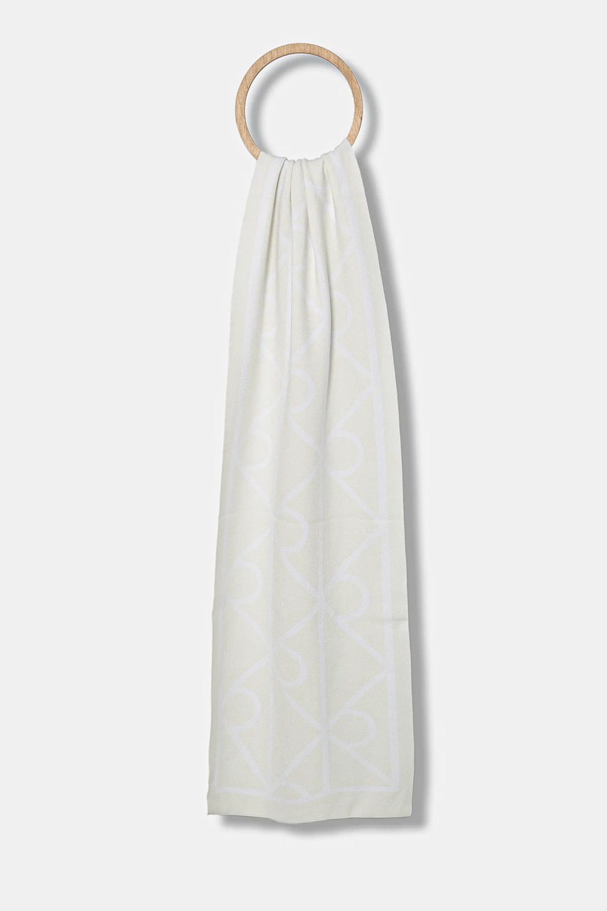Levně Šála Calvin Klein pánská, šedá barva, vzorovaná, LV04D8051G
