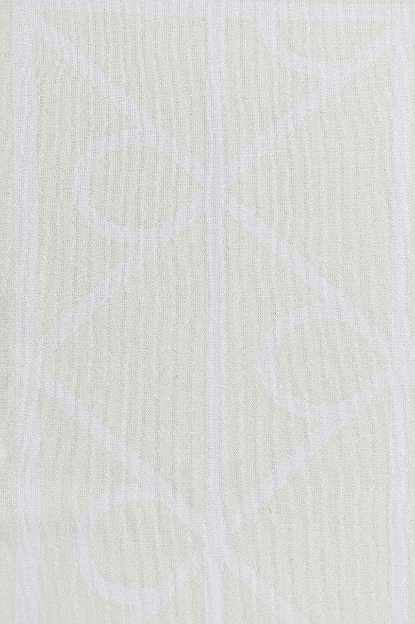 Шарф Calvin Klein цвет серый узор LV04D8051G