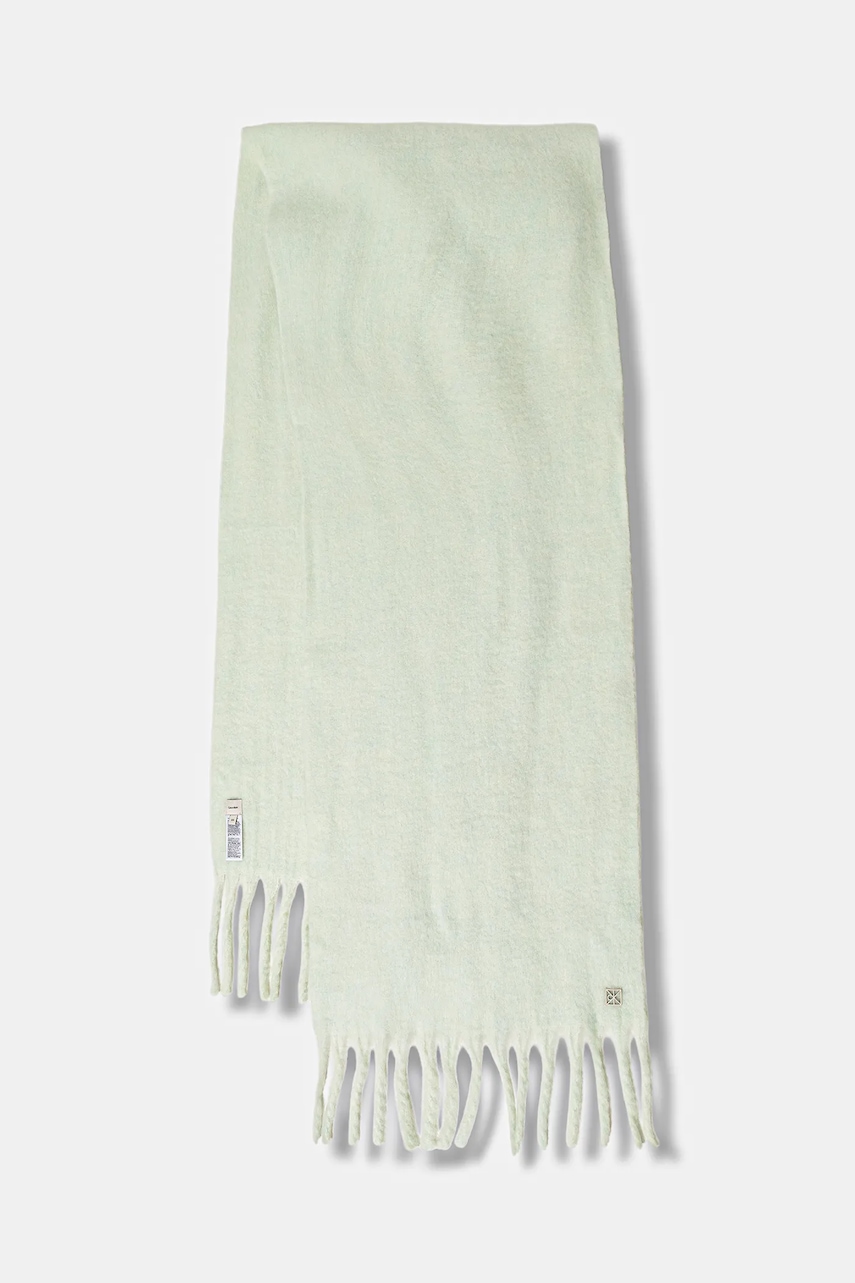 

Шал с вълна Calvin Klein в зелено LV04D8069G, Зелен