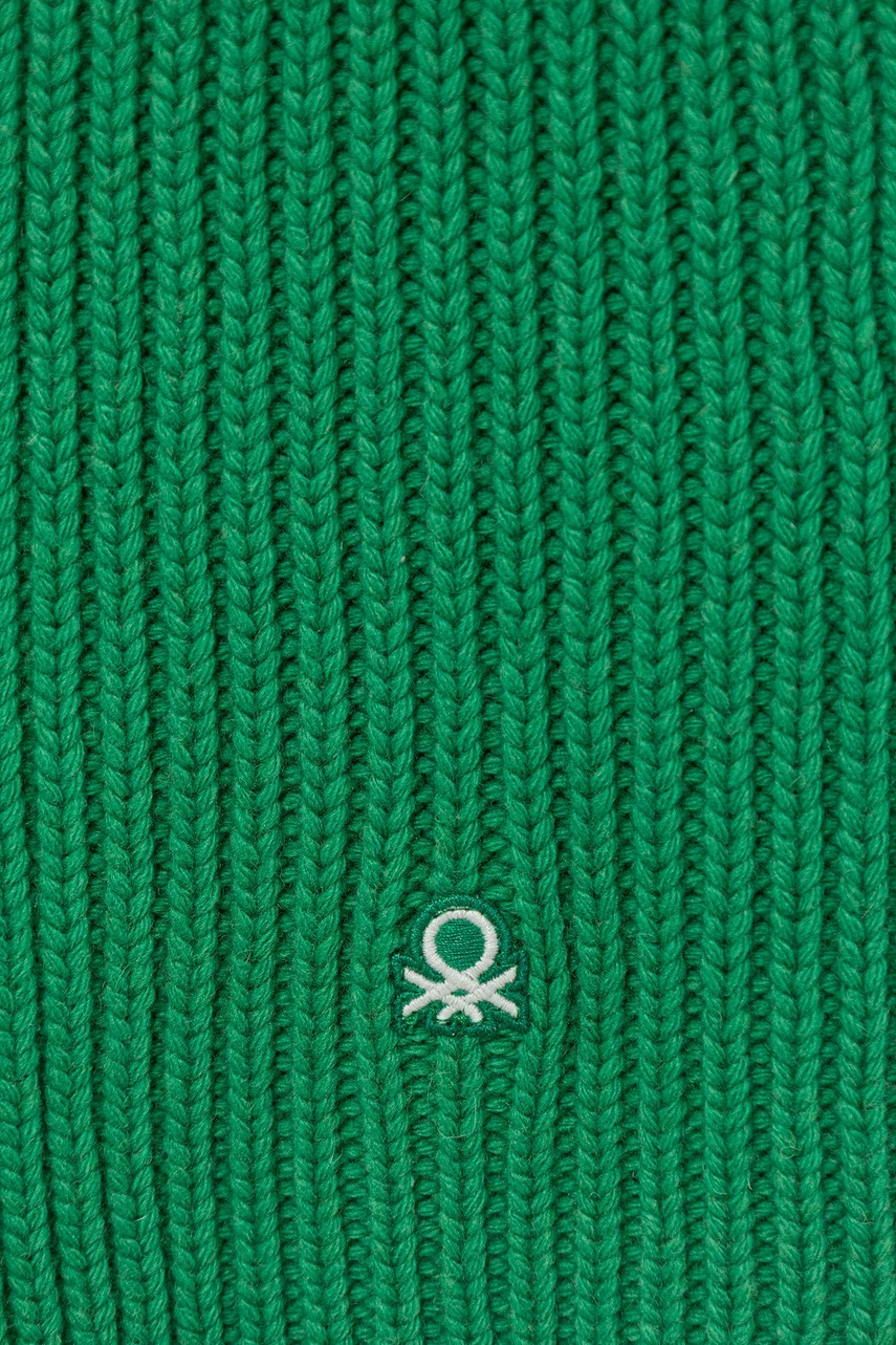 Κασκόλ με προσθήκη μαλλιού United Colors of Benetton φωτογραφία