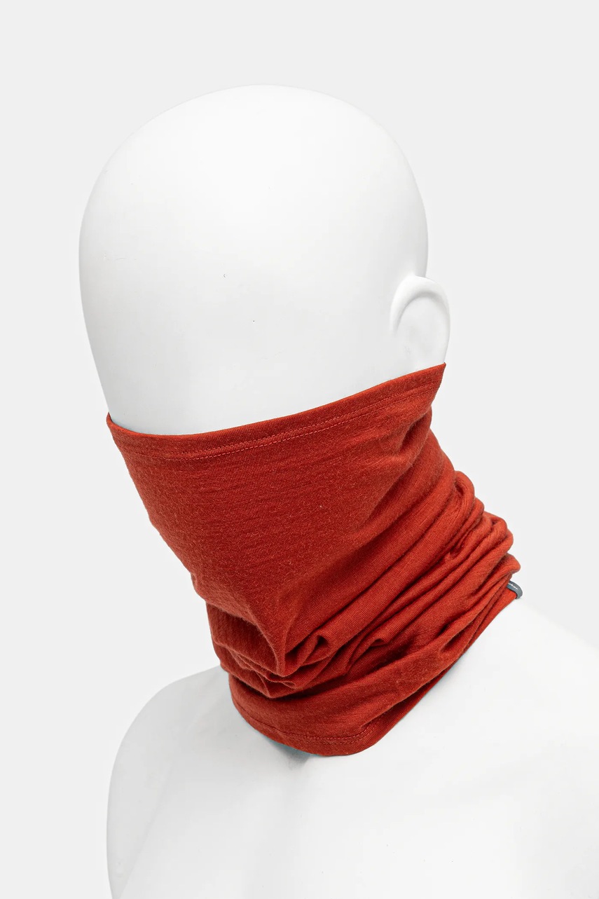 Шерстяной снуд Icebreaker 200 Oasis Flexi Chute цвет оранжевый однотонный IB1009620GS1