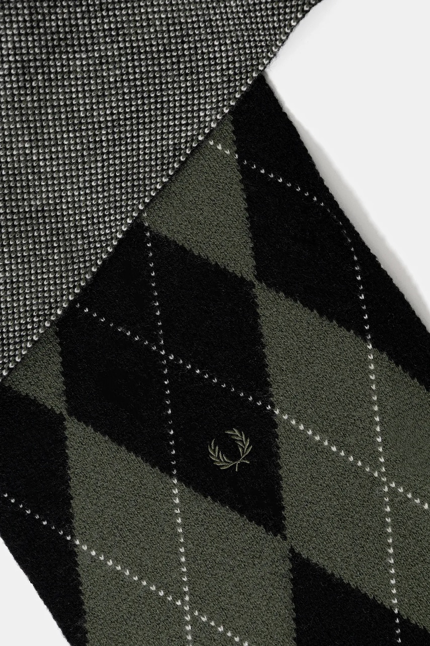 Vlnený šál Fred Perry