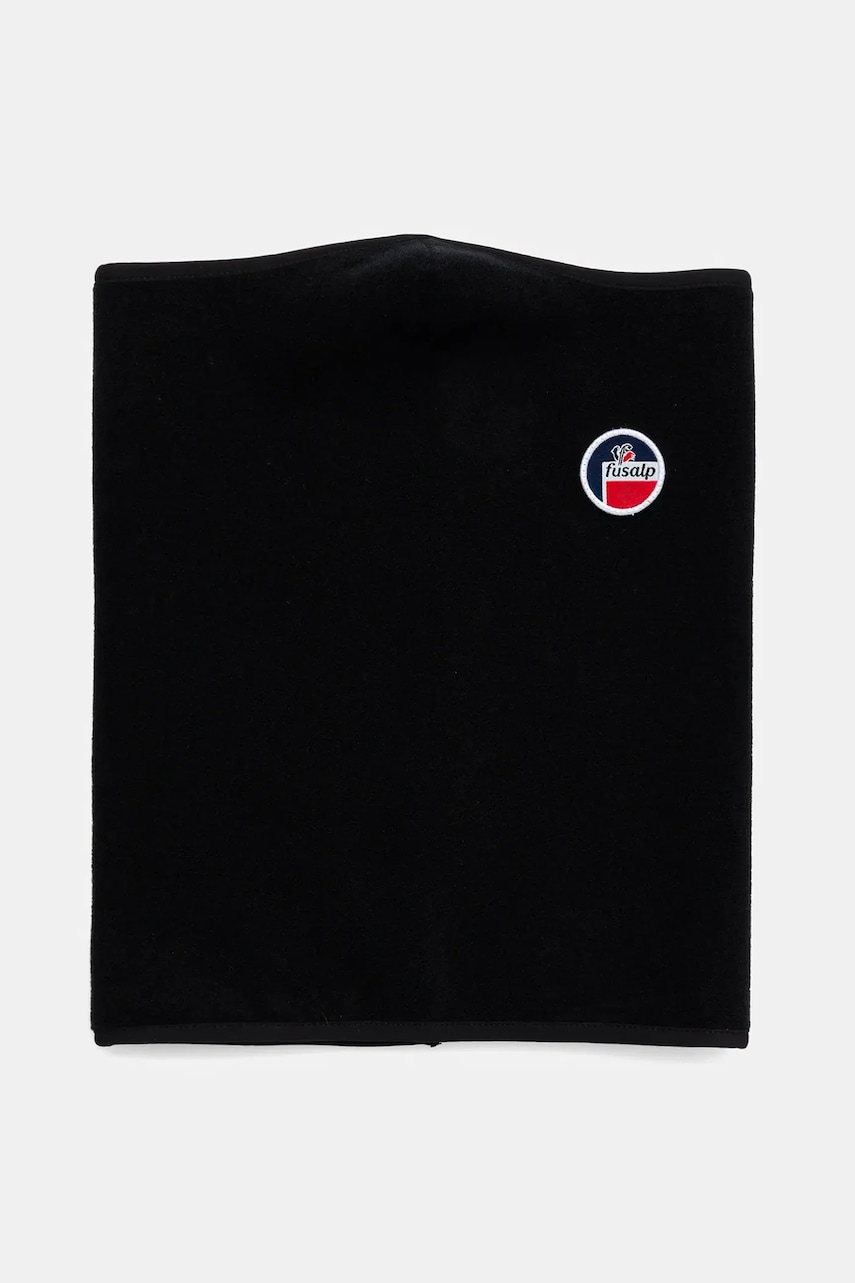 Fusalp fular impletit Tour De Cou culoarea negru, uni, A3736