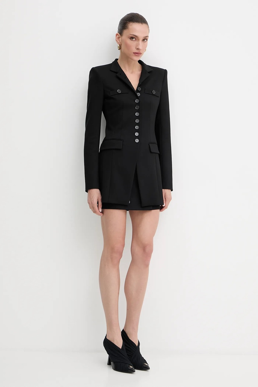 Юбка Patrizia Pepe цвет чёрный mini карандаш 8G0497 A025 Юбка Patrizia Pepe цвет чёрный mini карандаш 8G0497 A025