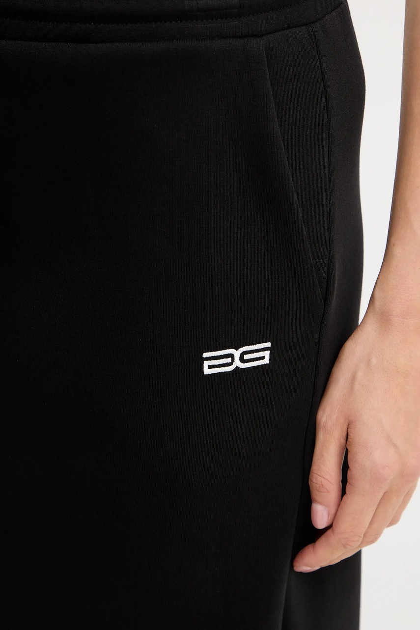 Φούστα Gestuz χρώμα: μαύρο, 10910115 φωτογραφία