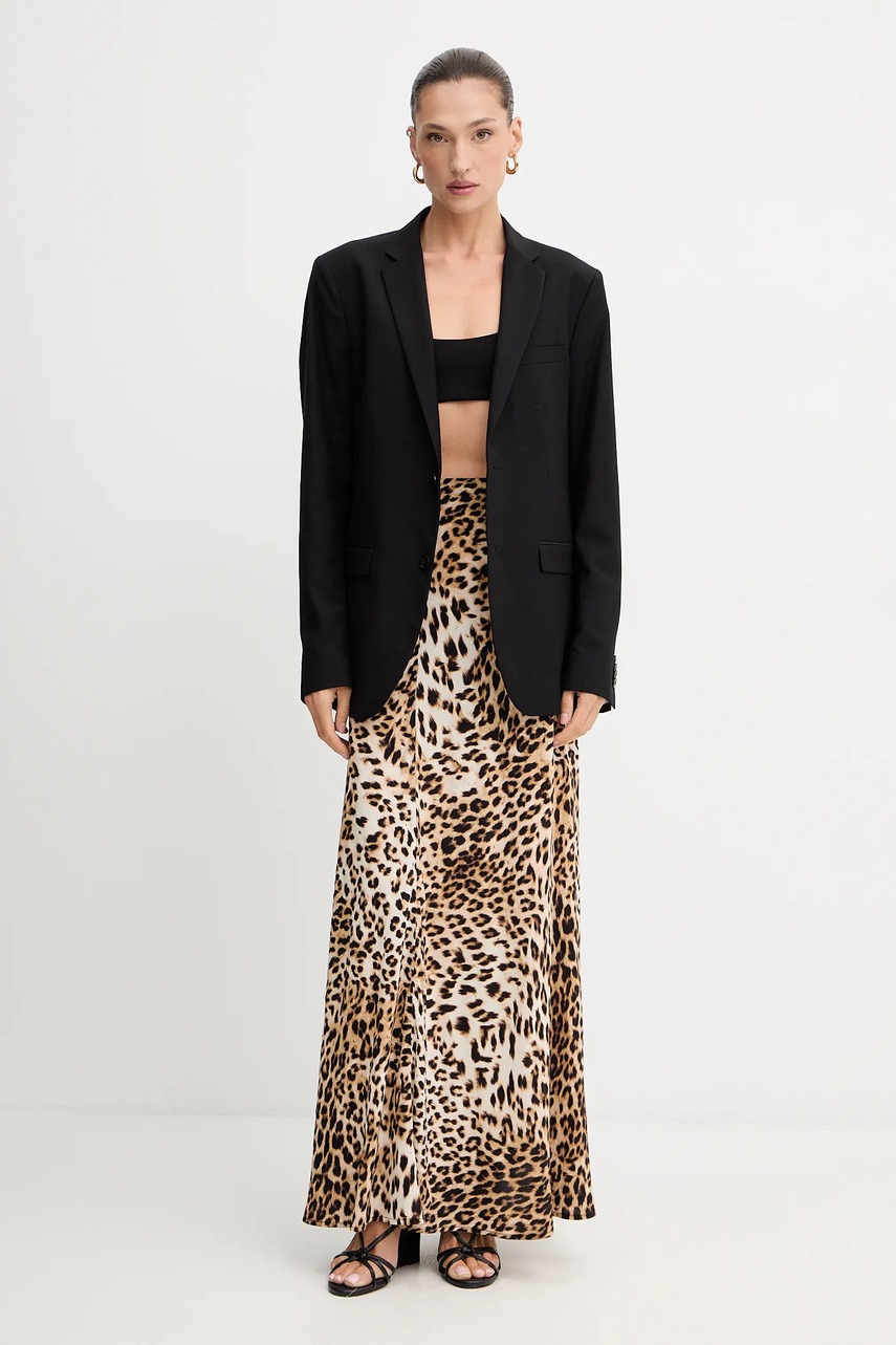 Юбка Gestuz цвет бежевый maxi прямая 10910259