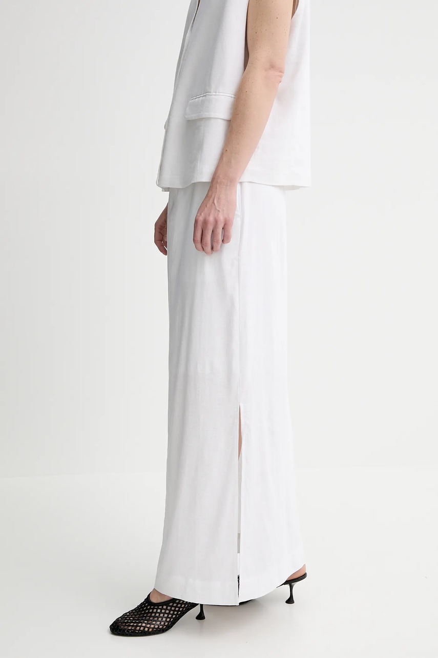 Sukně s příměsí lnu Gestuz (obrázek 4)