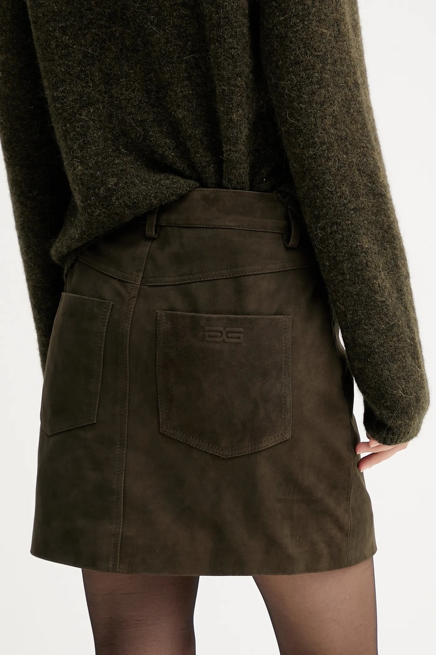 Semišová sukně Gestuz (obrázek 3)