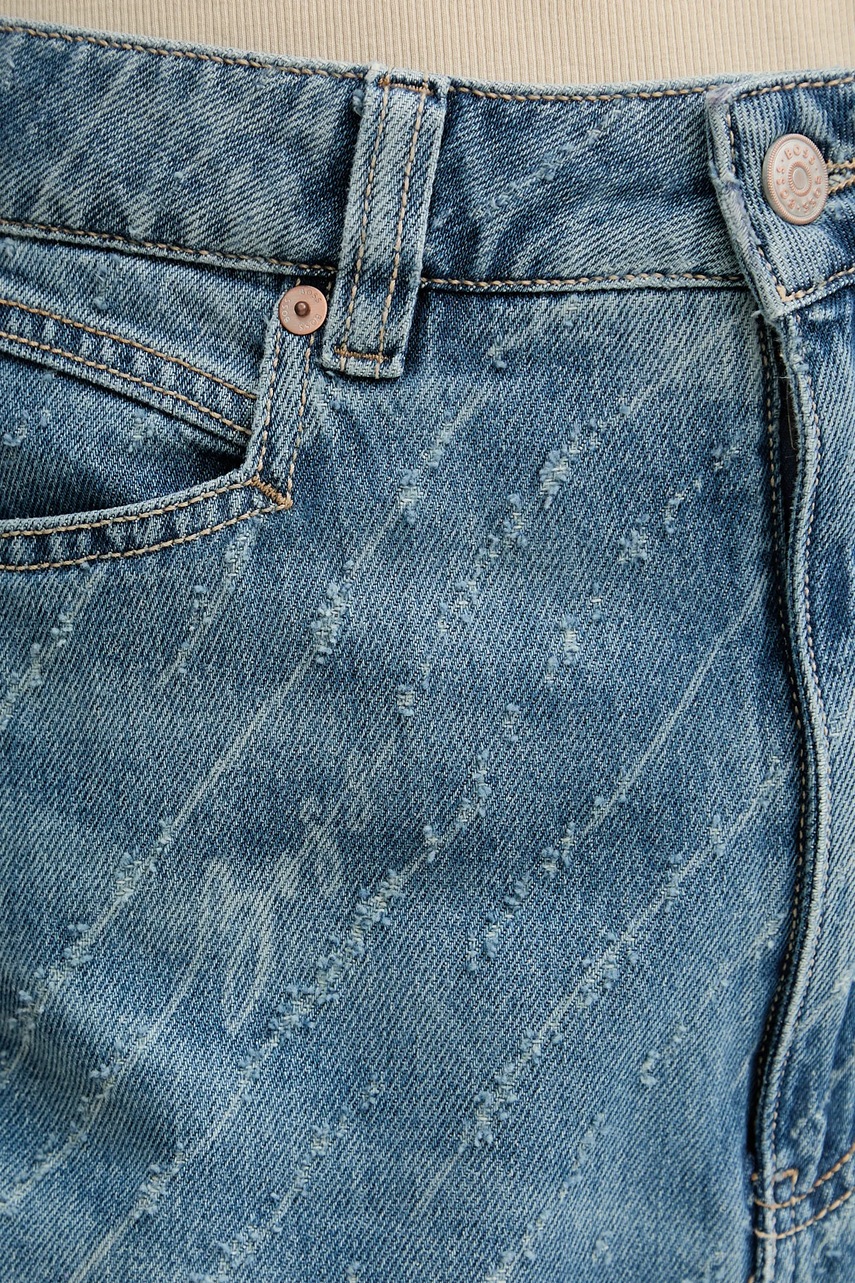 Džínová sukně BOSS Orange C_ DNM LONG SKIRT (obrázek 4)