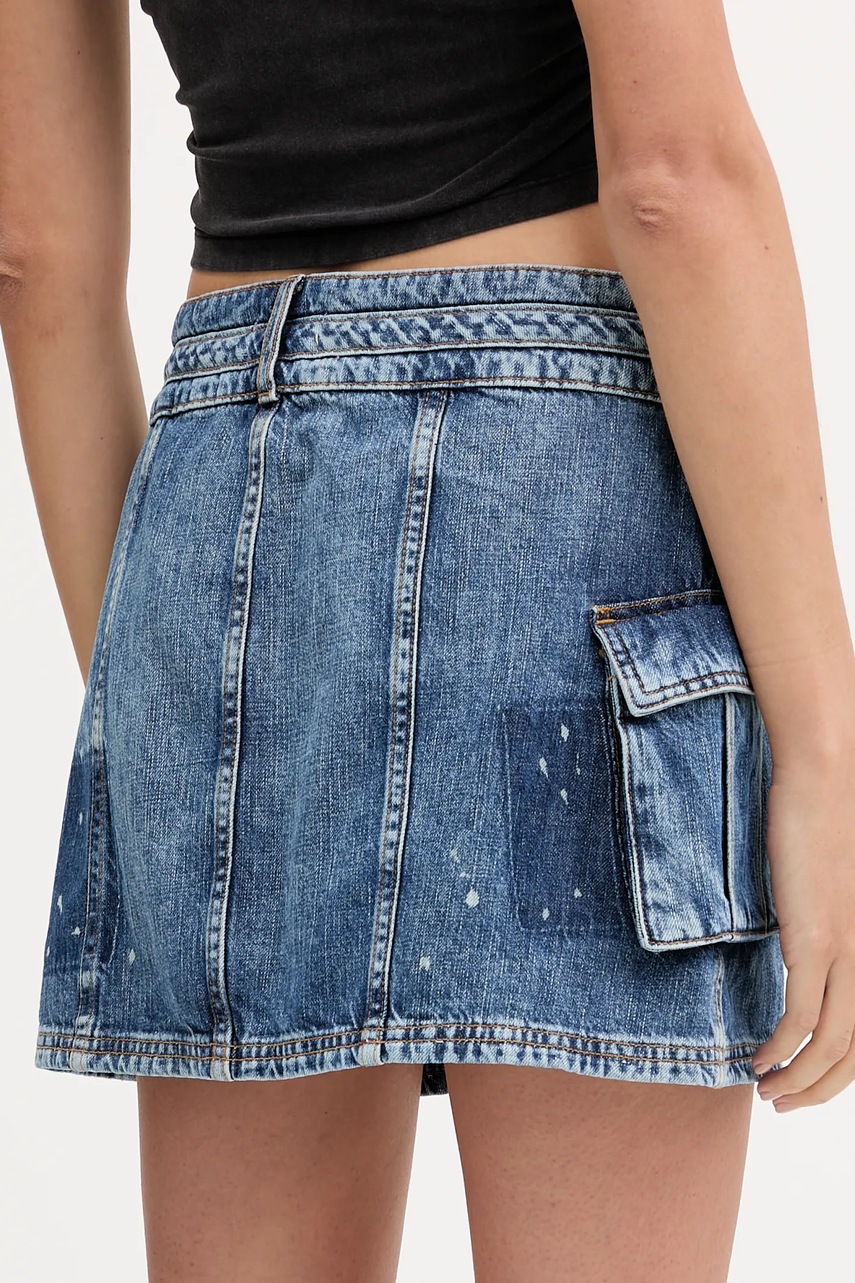 Džínová sukně Guess Originals HARRINGTON (obrázek 3)