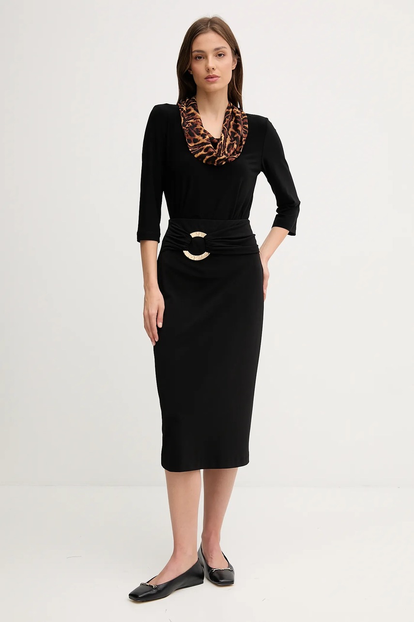 Юбка Joseph Ribkoff цвет чёрный midi карандаш 253134
