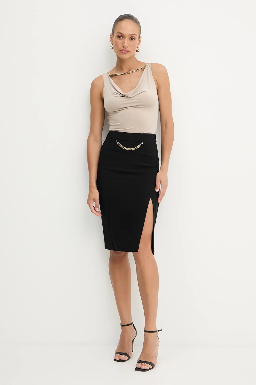 Юбка Marciano Guess ELLA цвет чёрный midi карандаш 5YGD07 7357A Юбка Marciano Guess ELLA цвет чёрный midi карандаш 5YGD07 7357A