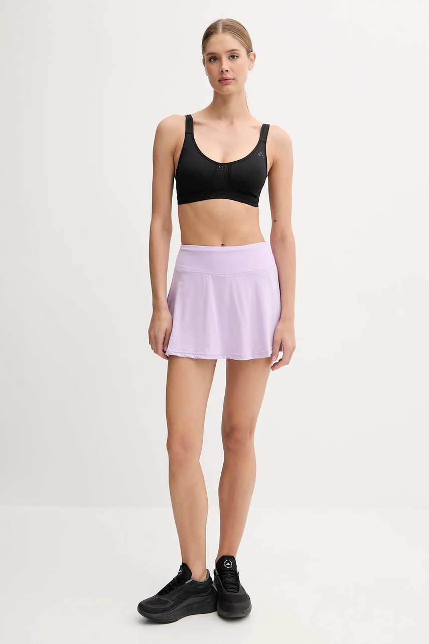 Спортивная юбка adidas Performance TENNIS CLUB цвет фиолетовый mini расклешённая JY1845
