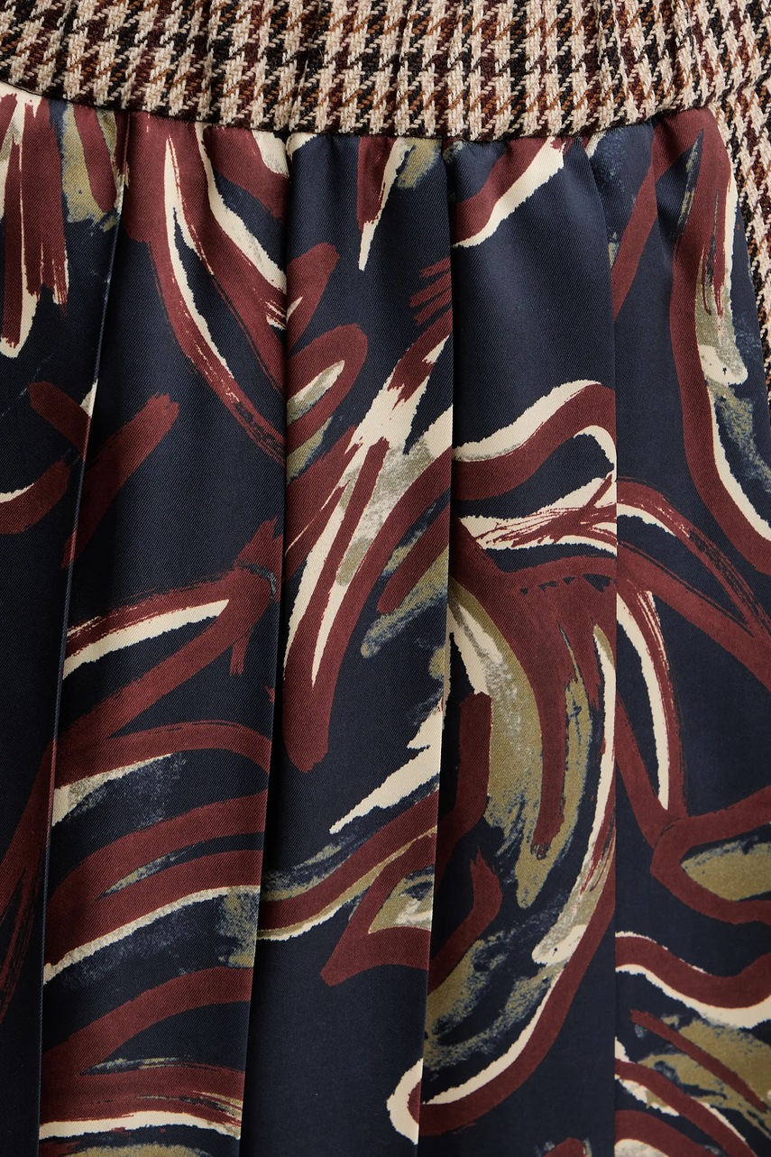 Sukně s příměsí vlny Weekend Max Mara FANALE (obrázek 4)