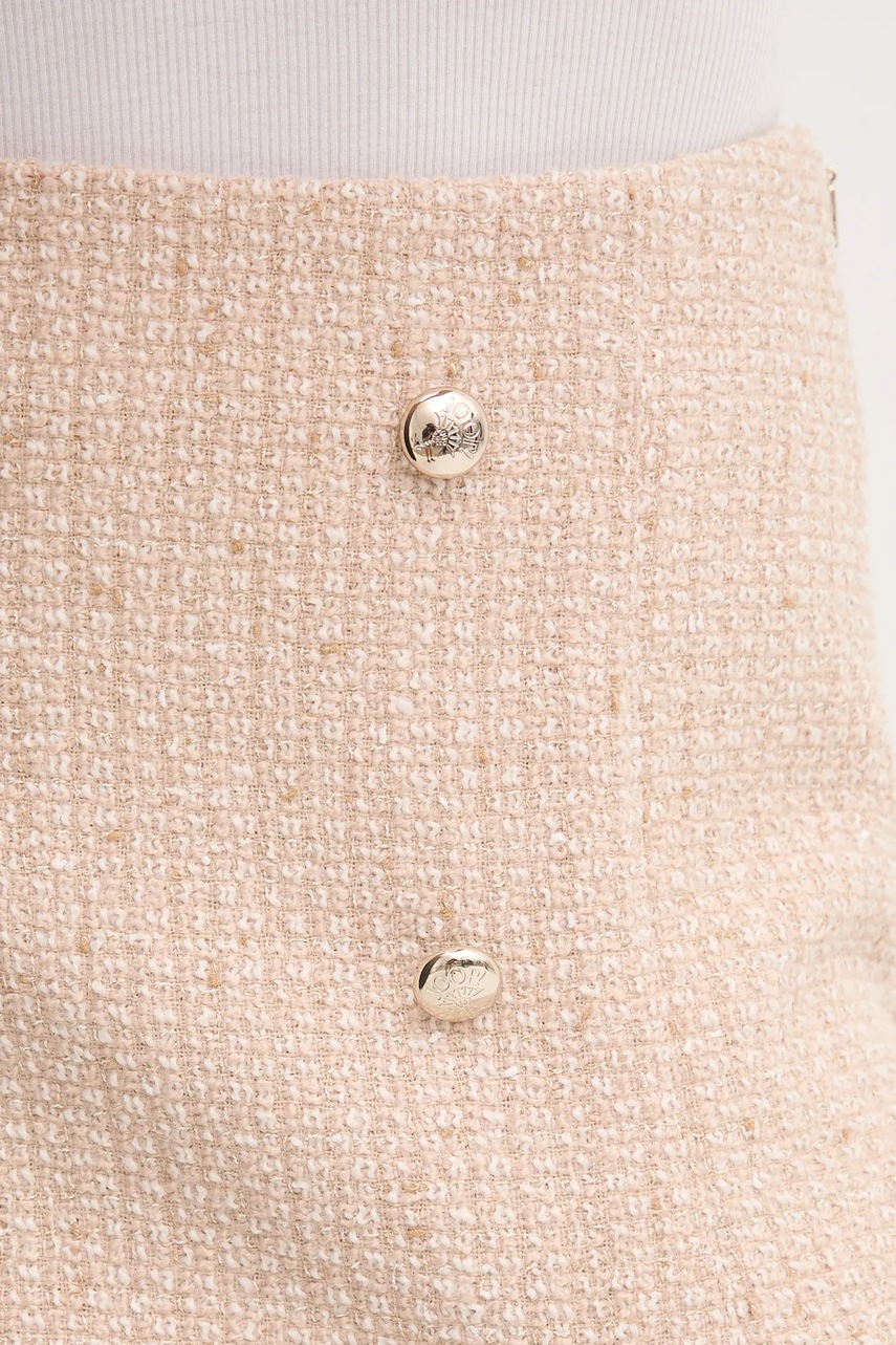 Φούστα από μείγμα μαλλιού Joop! χρώμα: μπεζ, 30047955 φωτογραφία