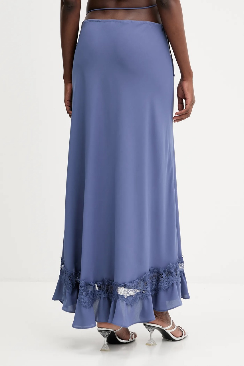 Φούστα Bardot χρώμα: μπλε, 60033SB φωτογραφία