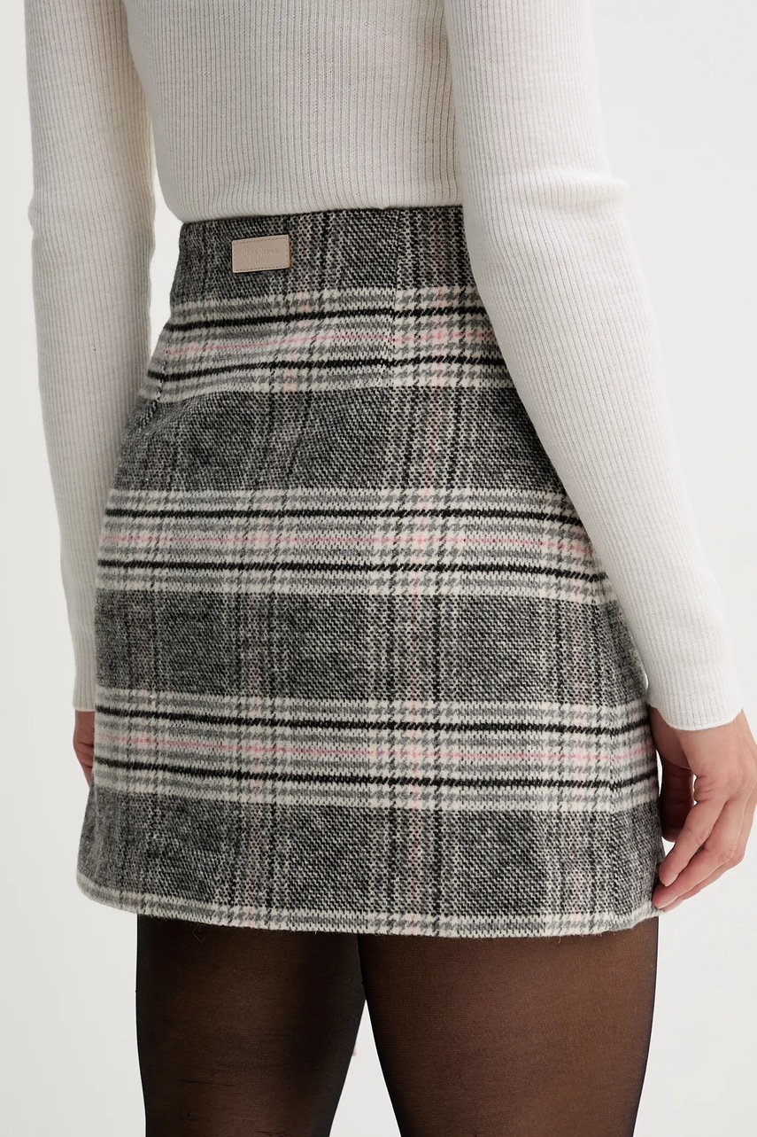 Sukně s příměsí vlny Pepe Jeans (obrázek 3)