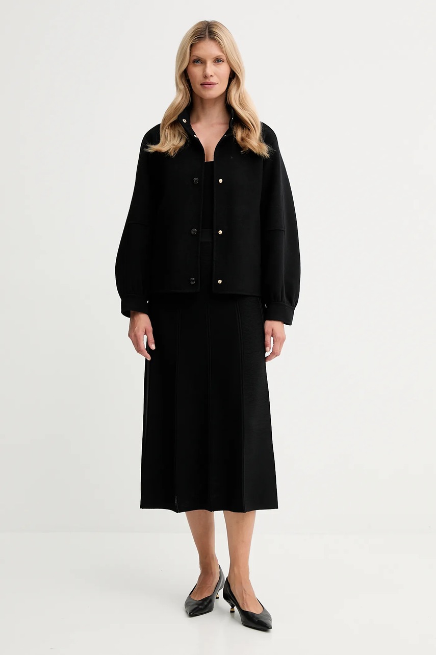 Юбка Twinset цвет чёрный midi расклешённая 252TP3641